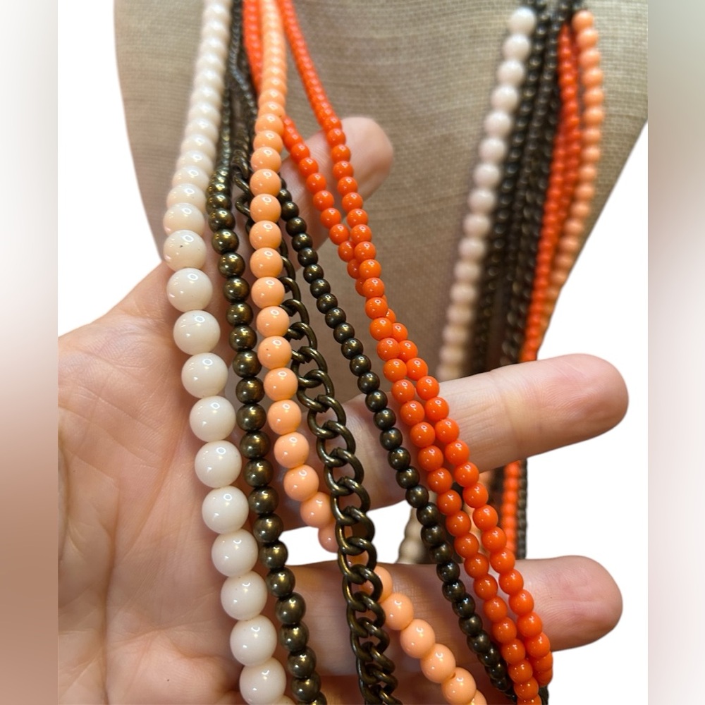 Premier Designs Multicolored Beaded Necklace - Picture 2 of 3